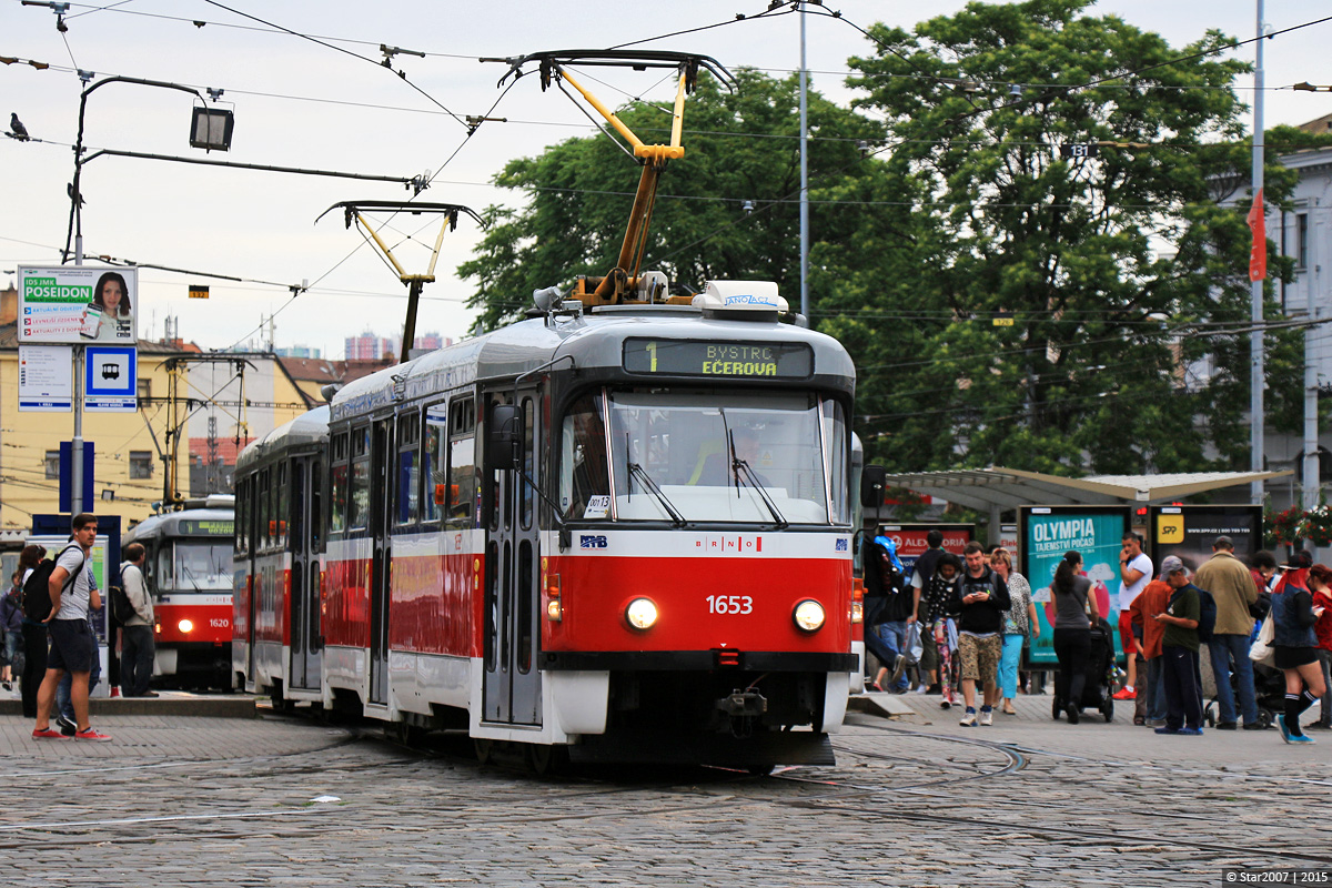 Брно, Tatra T3R.PV № 1653