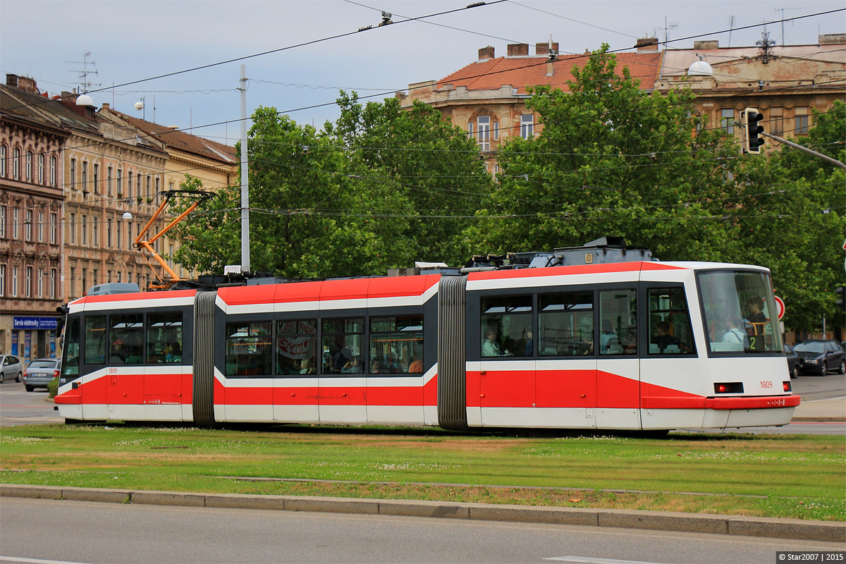 Брно, Škoda 03T6 Anitra № 1809