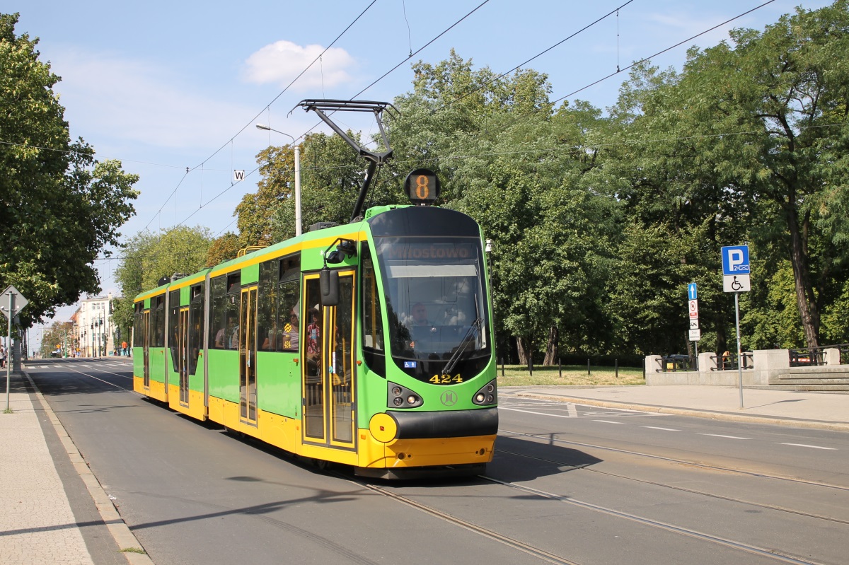 Познань, Modertrans Moderus Beta MF 02 AC № 424