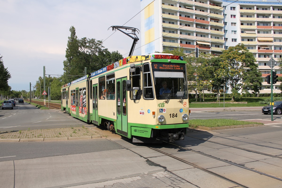 Бранденбург-на-Хафеле, Tatra KTNF6-B № 184