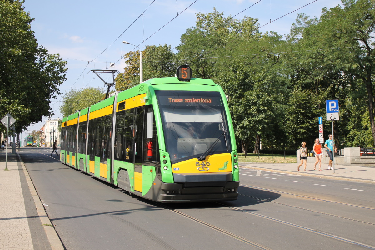 Познань, Solaris Tramino S105p № 545