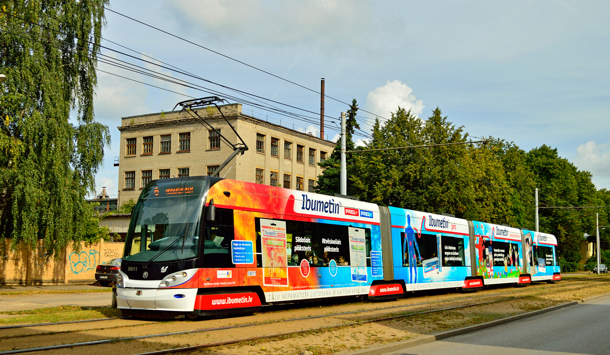 Рига, Škoda 15T1 ForCity Alfa Riga № 58011