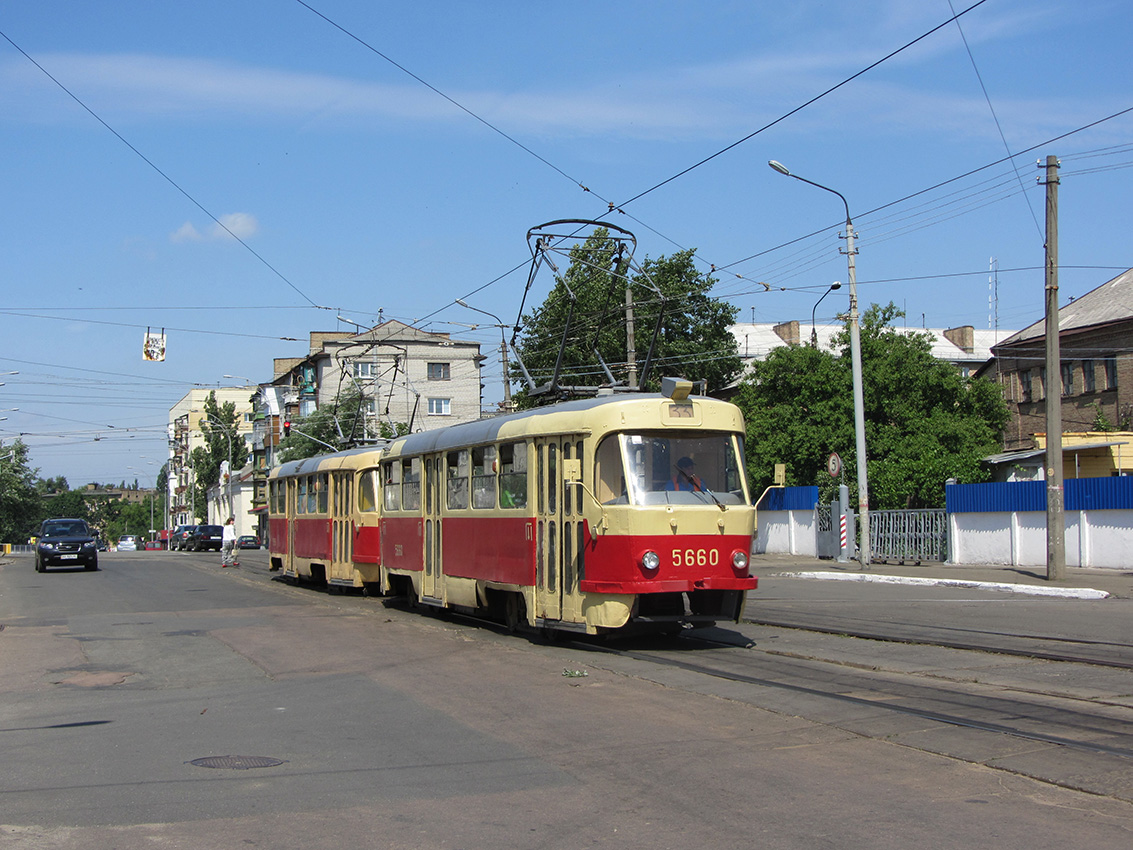 Киев, Tatra T3SU № 5660