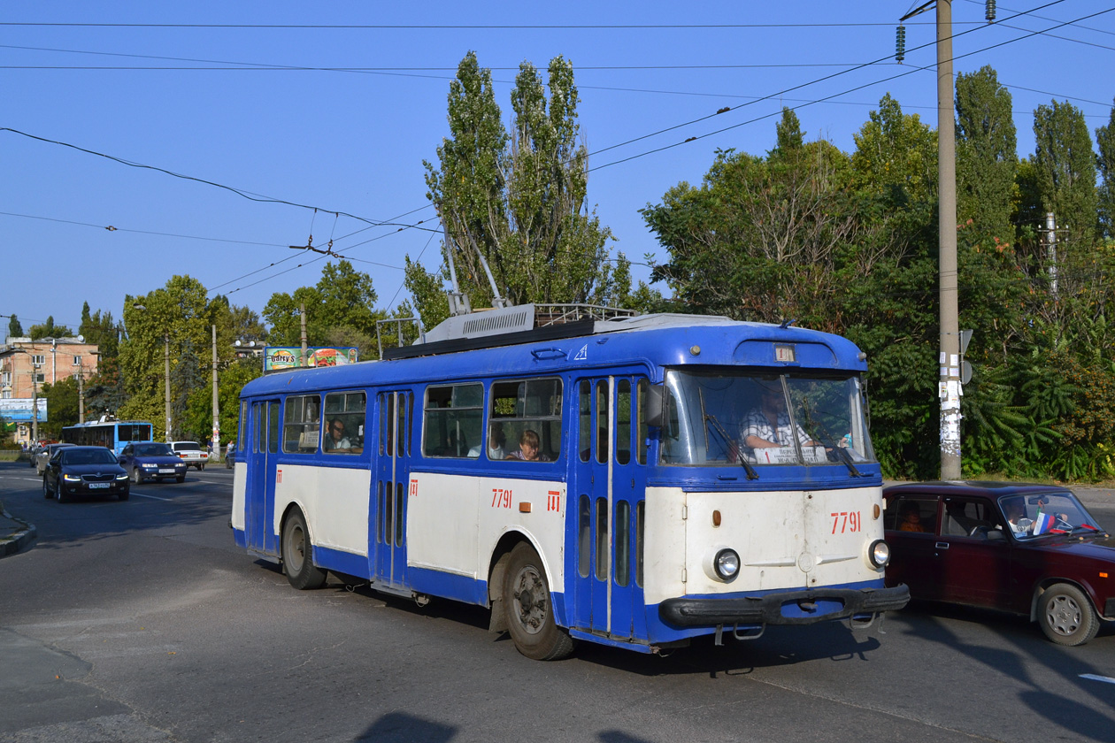 Крымский троллейбус, Škoda 9TrH29 № 7791