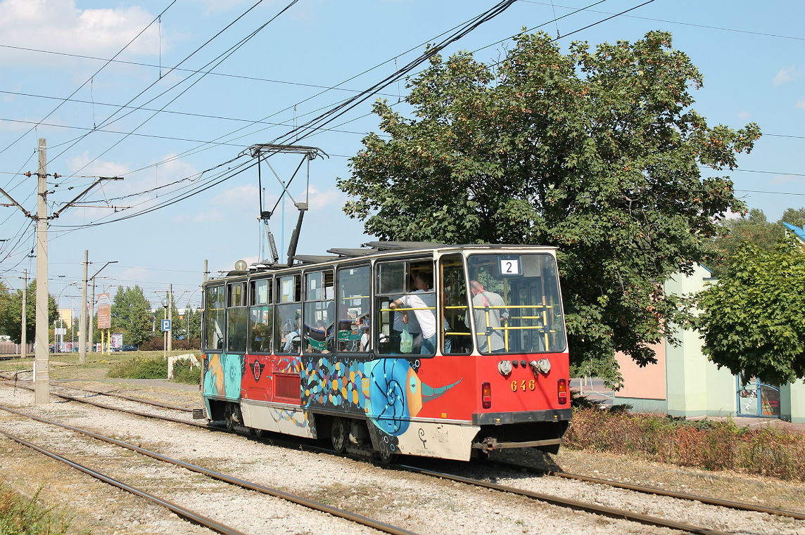 Częstochowa, Konstal 105Na č. 646