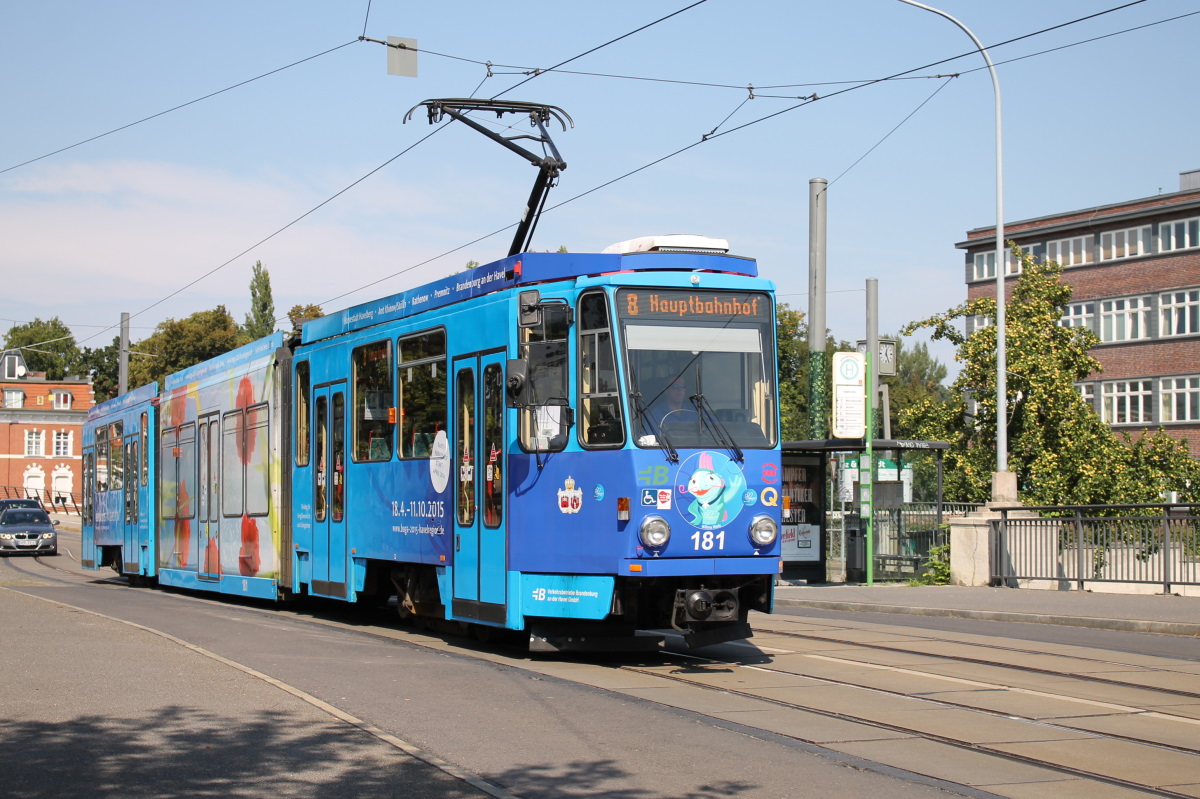 Бранденбург-на-Хафеле, Tatra KTNF6-B № 181