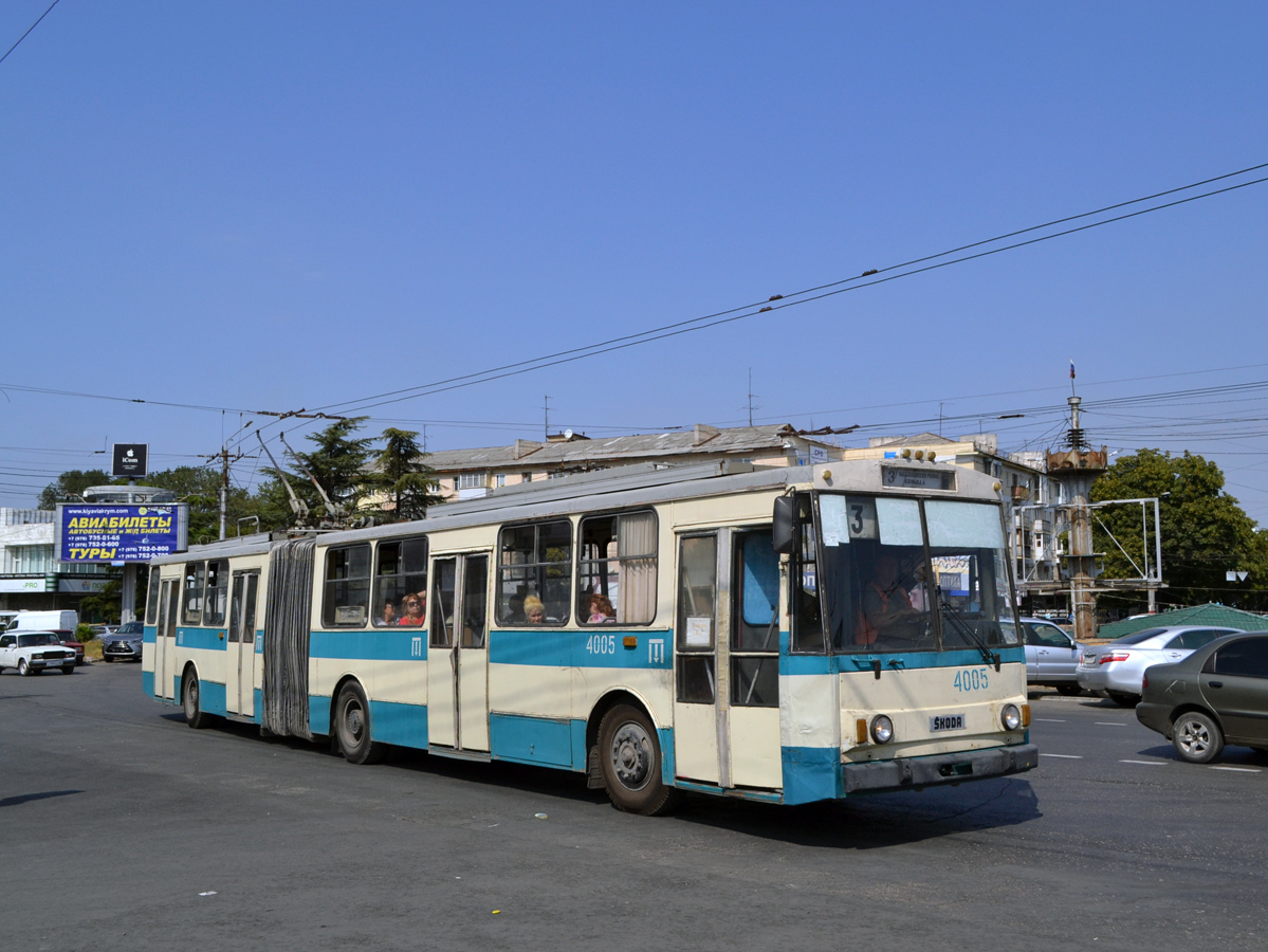 Крымский троллейбус, Škoda 15Tr02/6 № 4005