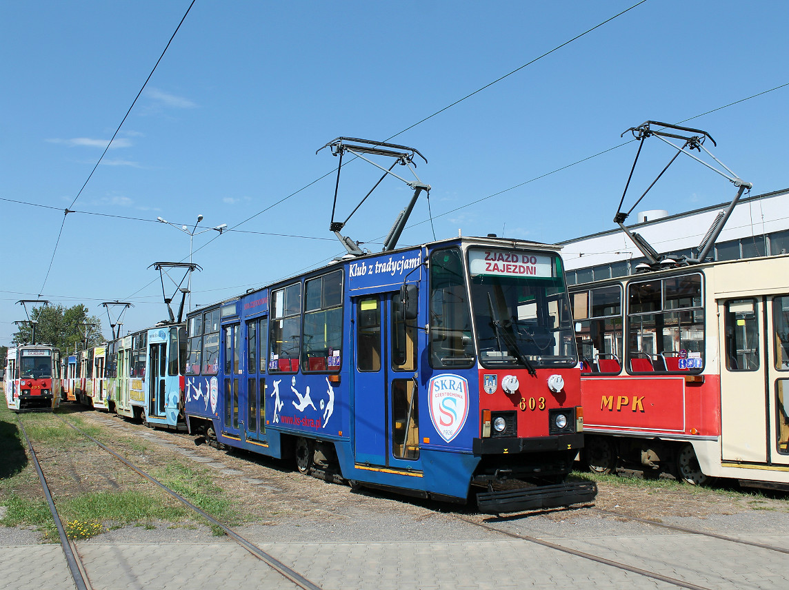 Ченстохова, Konstal 105Na № 603