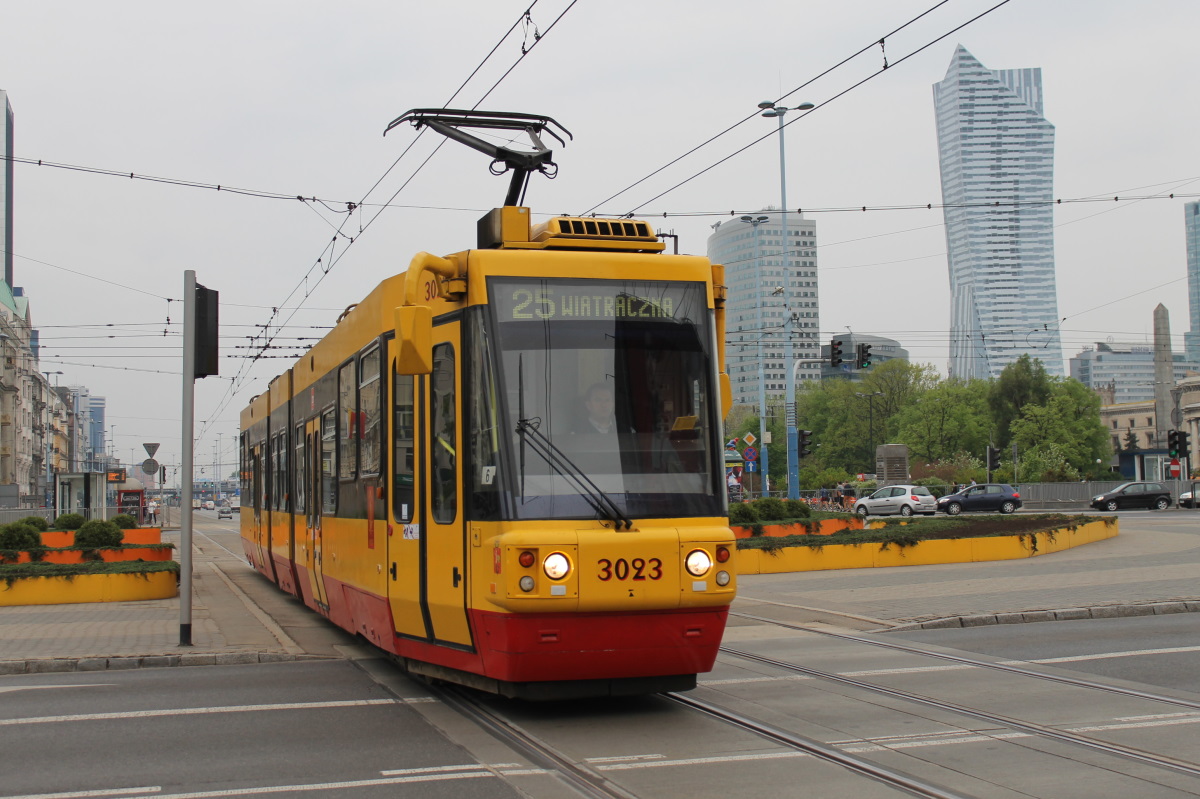 Варшава, Konstal 116Na/1 № 3023