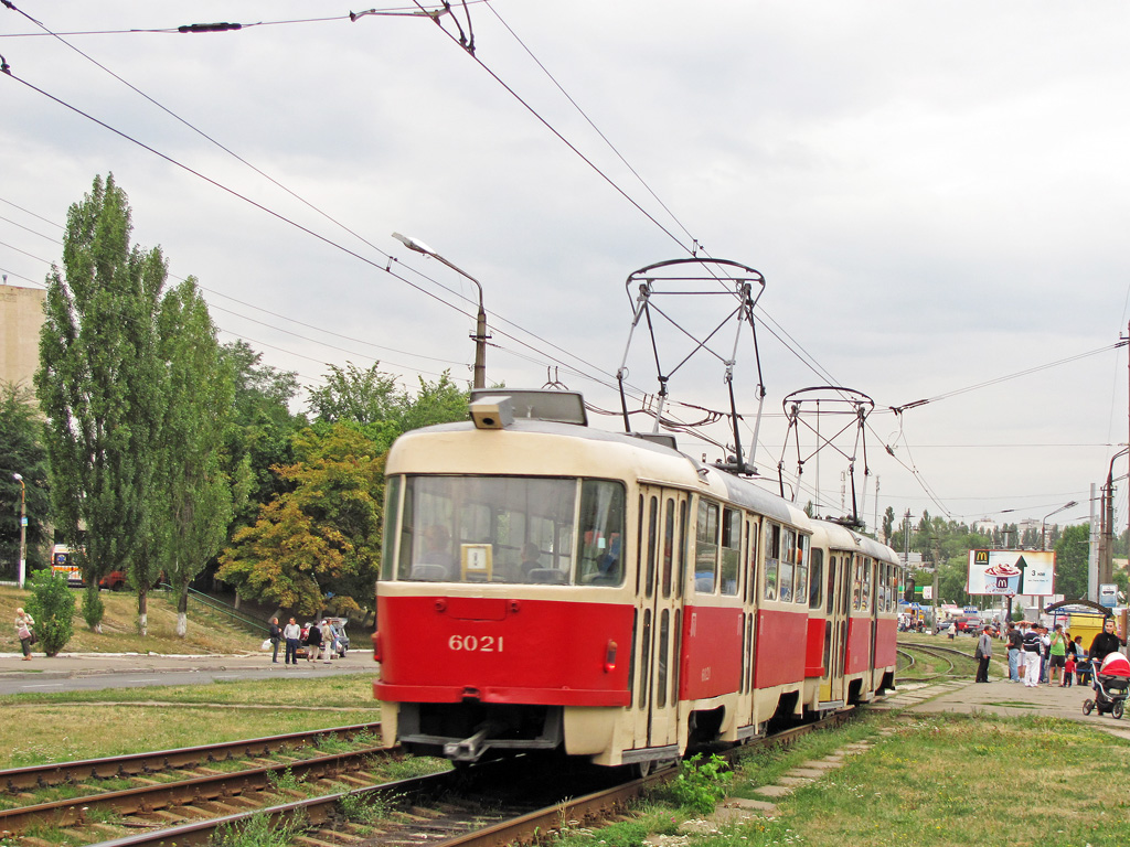 Киев, Tatra T3SU № 6021