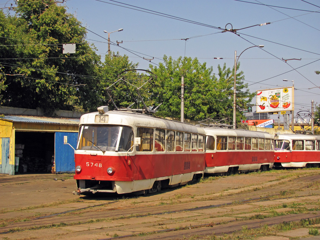 Киев, Tatra T3SU № 5748