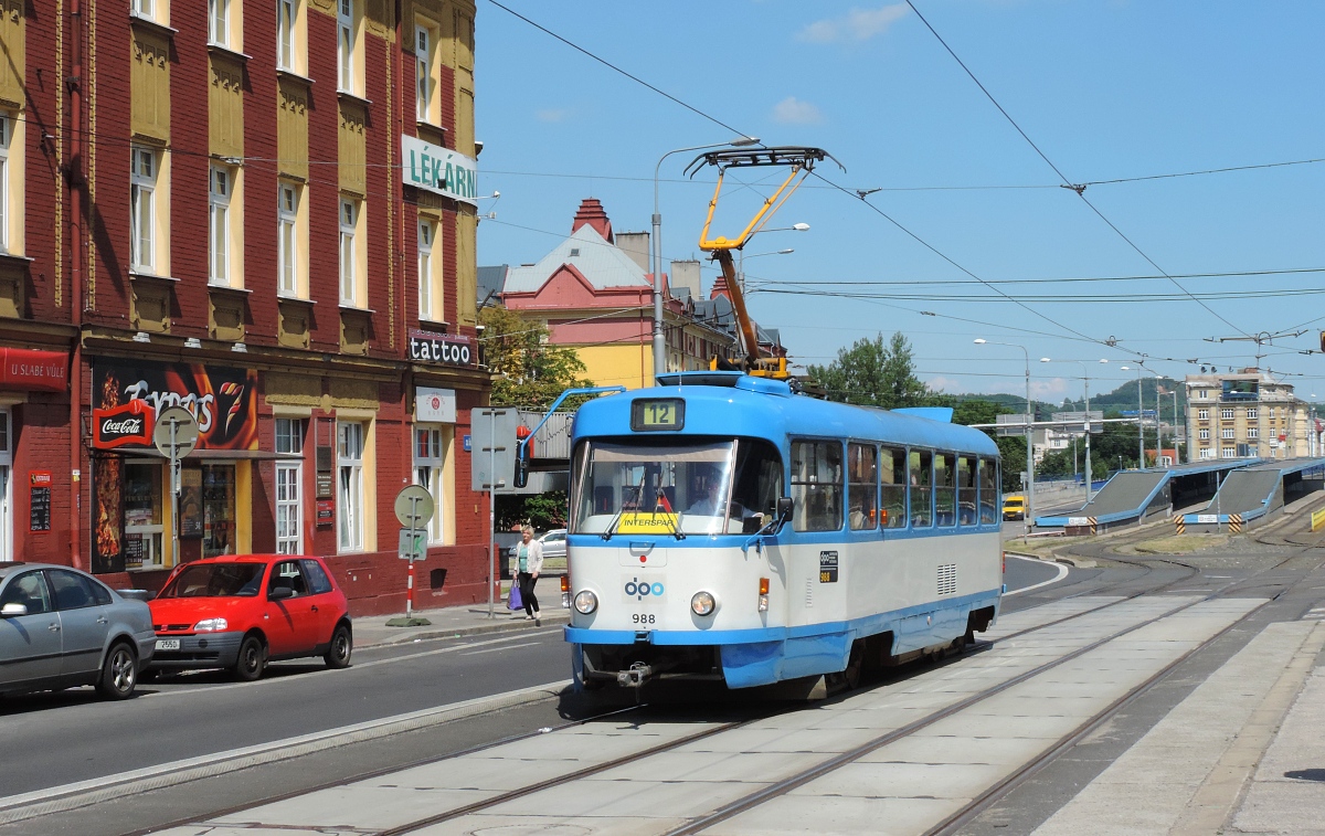 Острава, Tatra T3G № 988