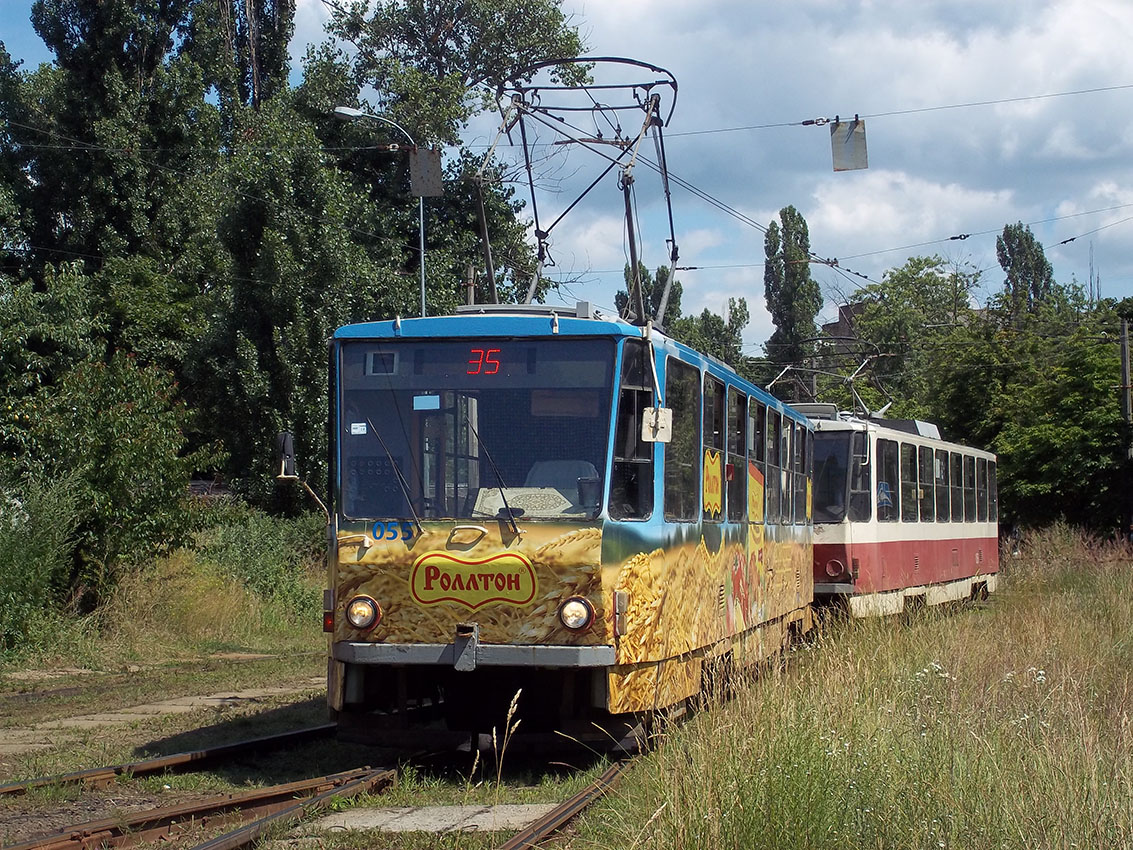 Киев, Tatra T6B5SU № 055