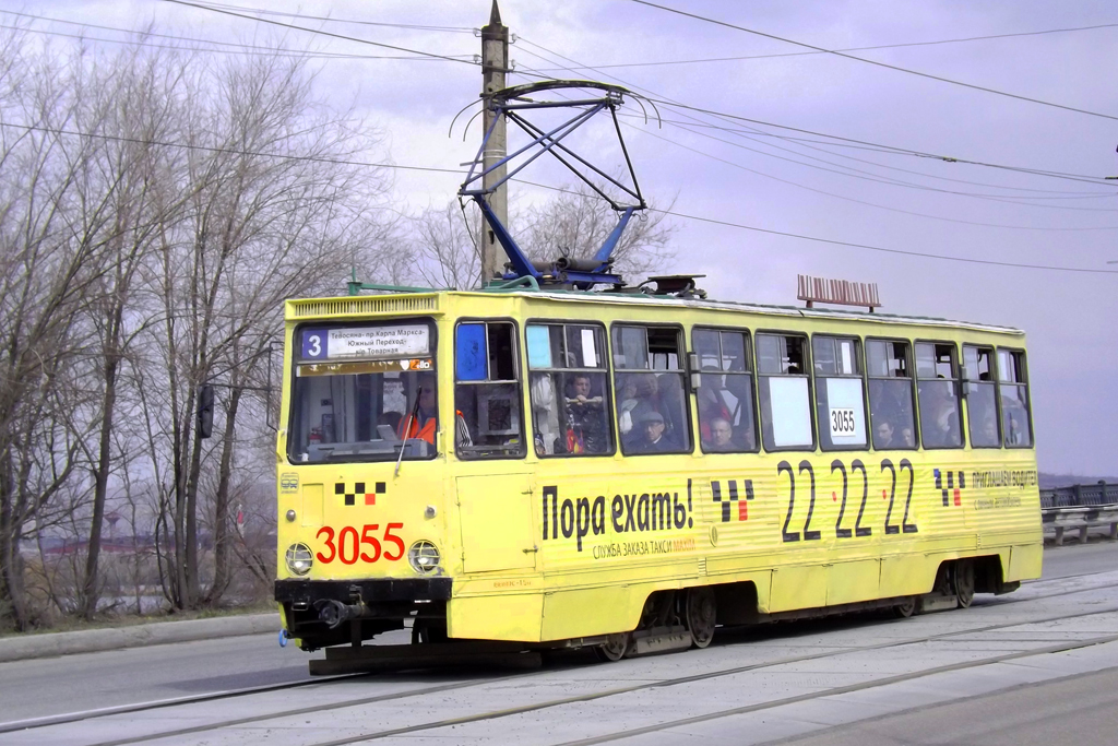 Магнитогорск, 71-605 (КТМ-5М3) № 3055