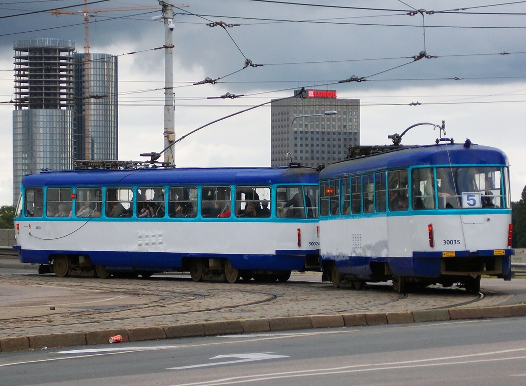 Рига, Tatra T3A № 30035