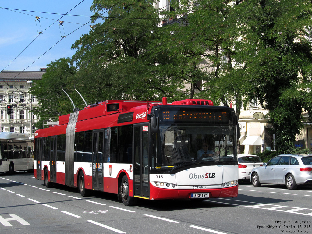 Зальцбург, Solaris Trollino III 18 AC № 315