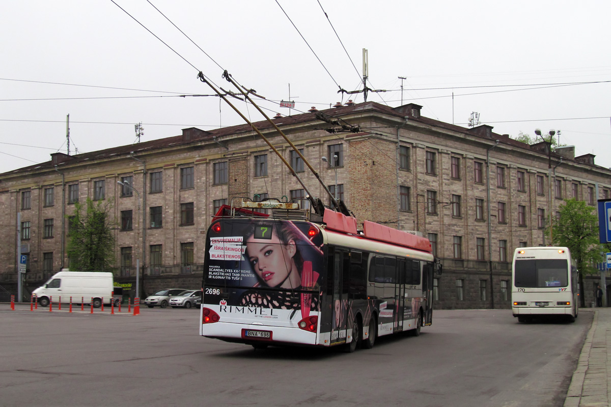 Вильнюс, Solaris Trollino II 15 AC № 2696
