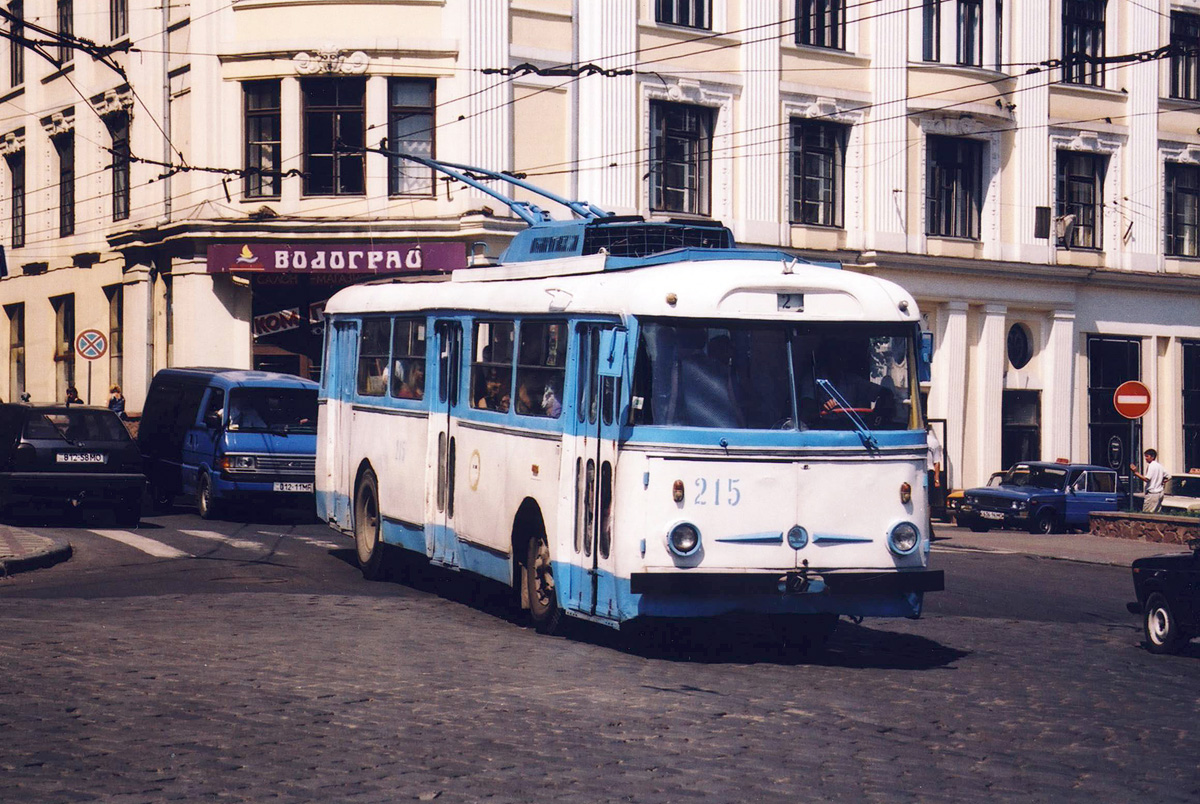 Черновцы, Škoda 9TrH27 № 215