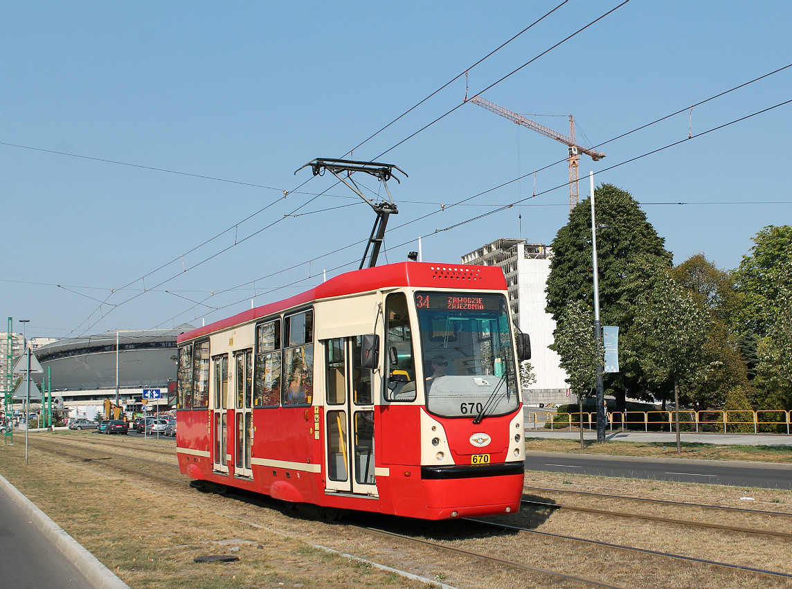 Верхнесилезская агломерация, Konstal 105N-2K № 670