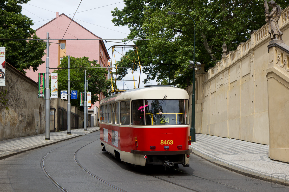 Прага, Tatra T3R.P № 8463