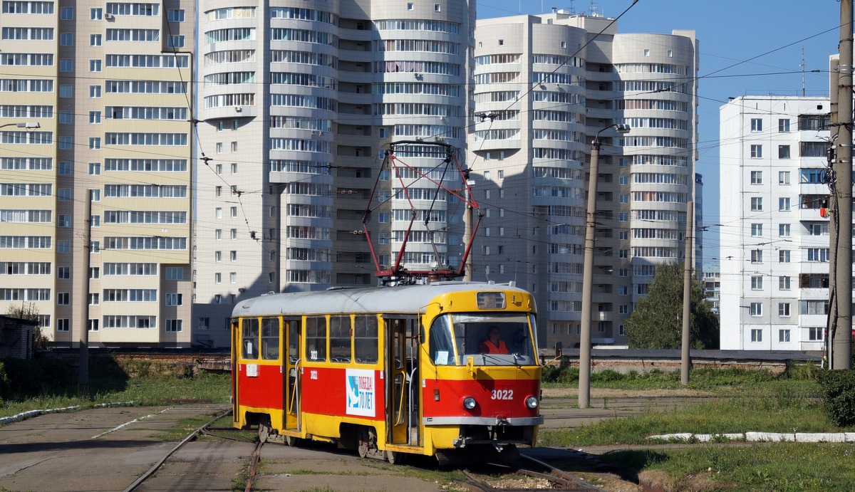 Барнаул, Tatra T3SU № 3022