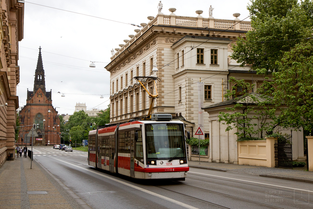 Brno, Škoda 03T6 Anitra nr. 1814 Brno, Škoda 03T6 Anitra nr. 1814