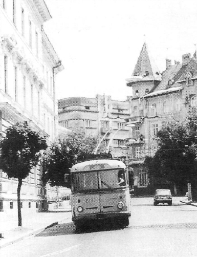 Черновцы, Škoda 9TrH25 № 199; Черновцы — Исторические фотографии (1992-2000 годов)