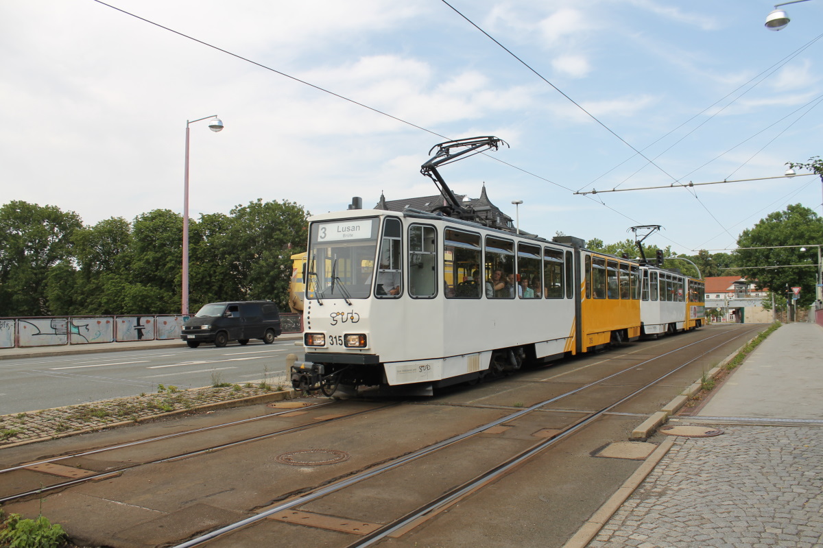 Gera, Tatra KT4DMC Nr. 315