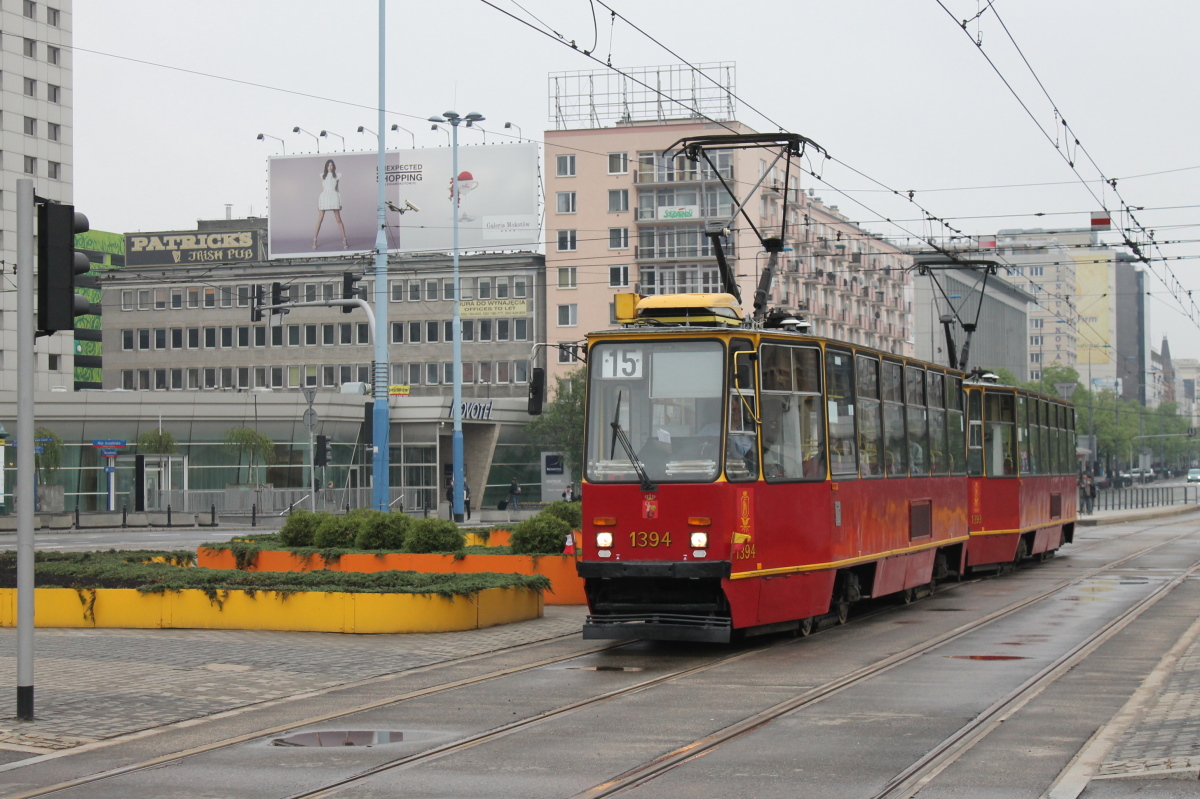 Варшава, Konstal 105Ne № 1394
