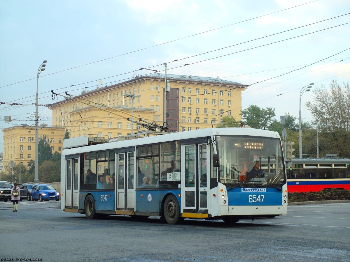 Москва, Тролза-5265.00 «Мегаполис» № 6547