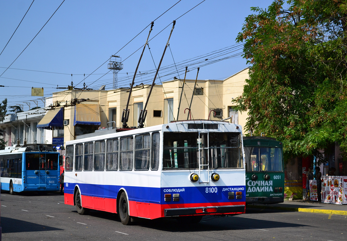 Trolleybus de Crimée, Škoda 14Tr89/6 N°. 8100