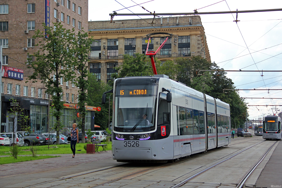 Москва, 71-414 (Pesa Fokstrot) № 3526