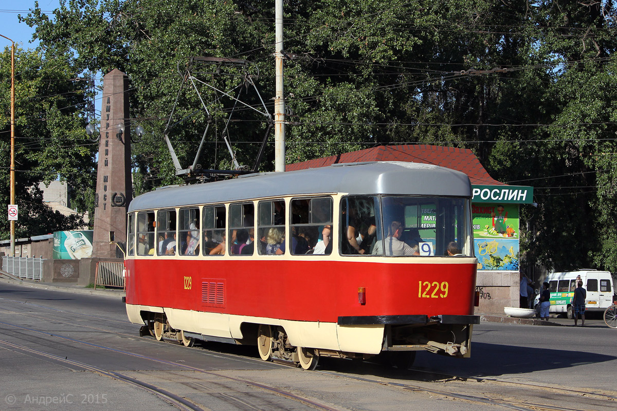 Днепр, Tatra T3SU № 1229