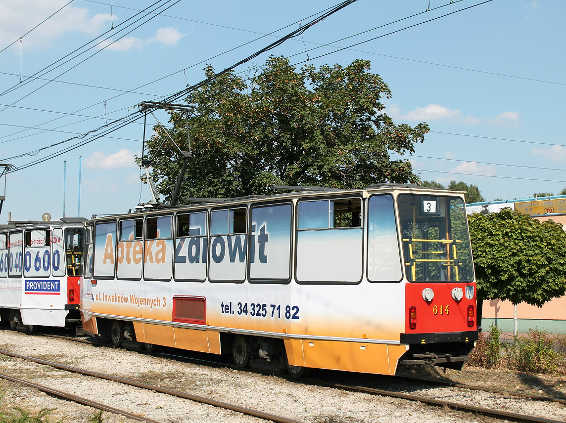 Częstochowa, Konstal 105Na № 614