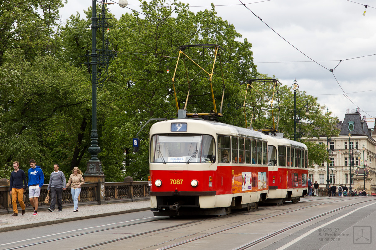 Прага, Tatra T3SUCS № 7087