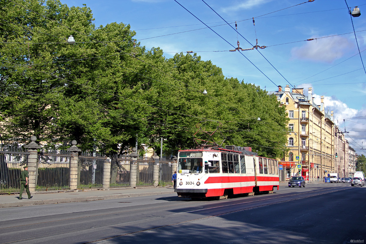Санкт-Петербург, ЛВС-86К № 3034