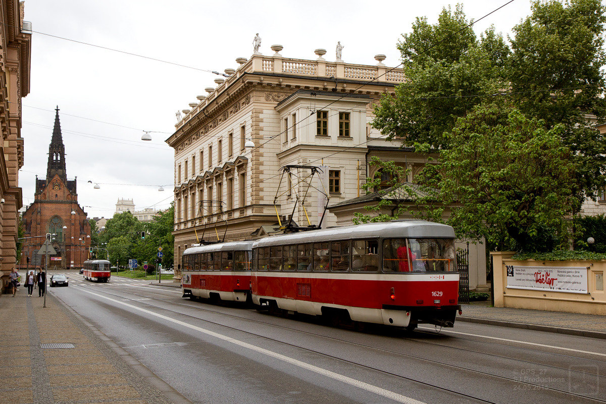 Брно, Tatra T3P № 1629