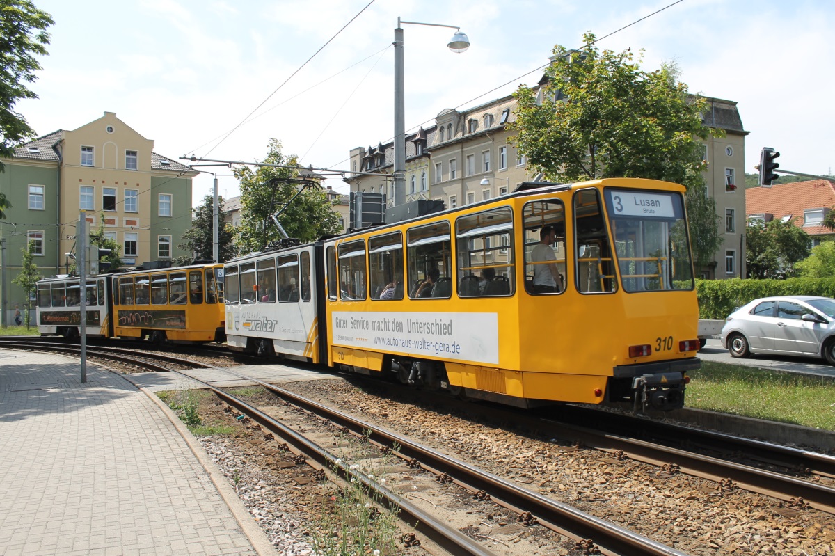 Гера, Tatra KT4DMC № 310