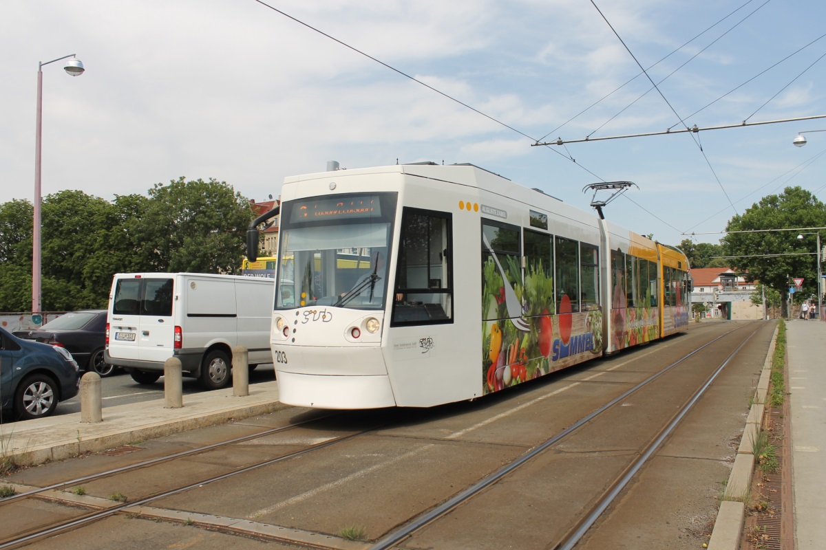 Gera, Alstom NGT8G # 203