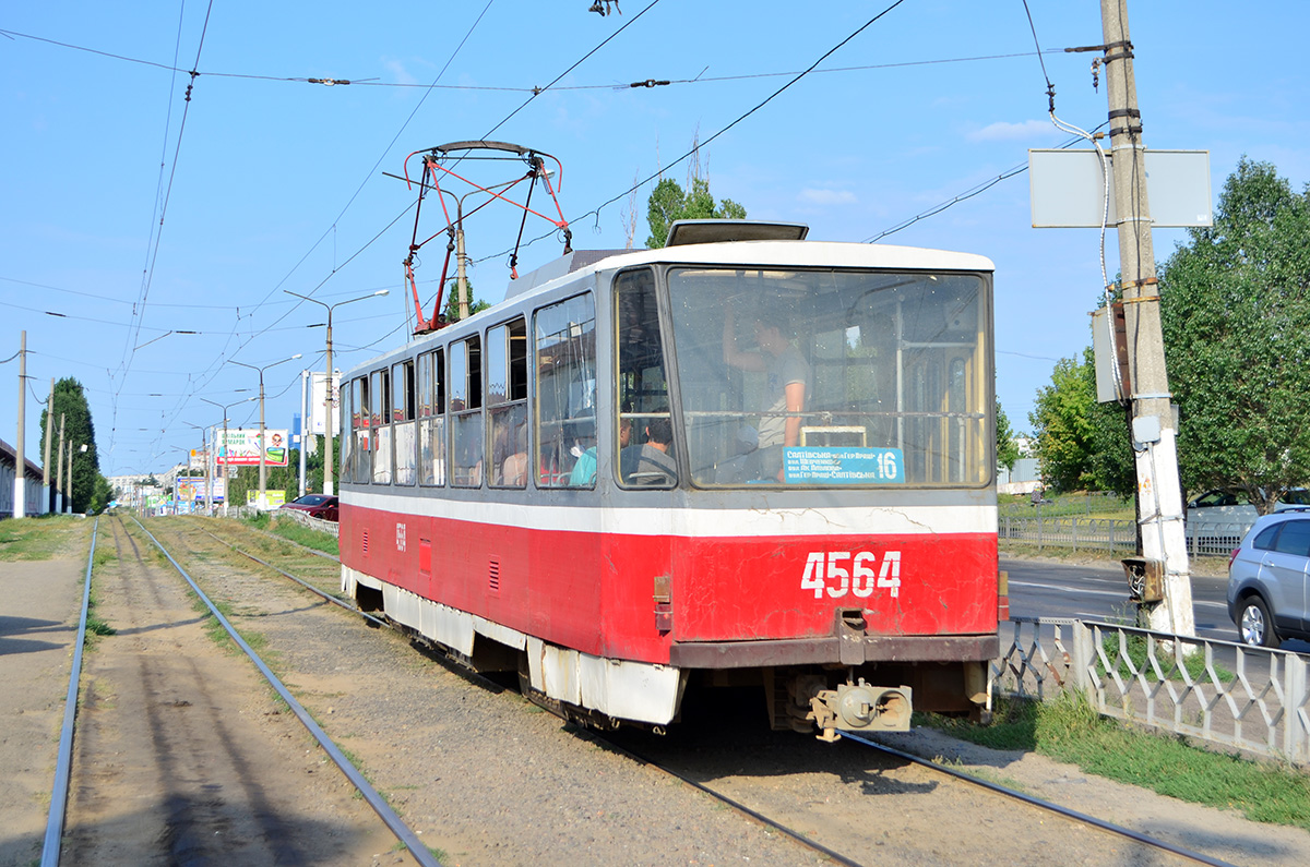 Харьков, Tatra T6B5SU № 4564