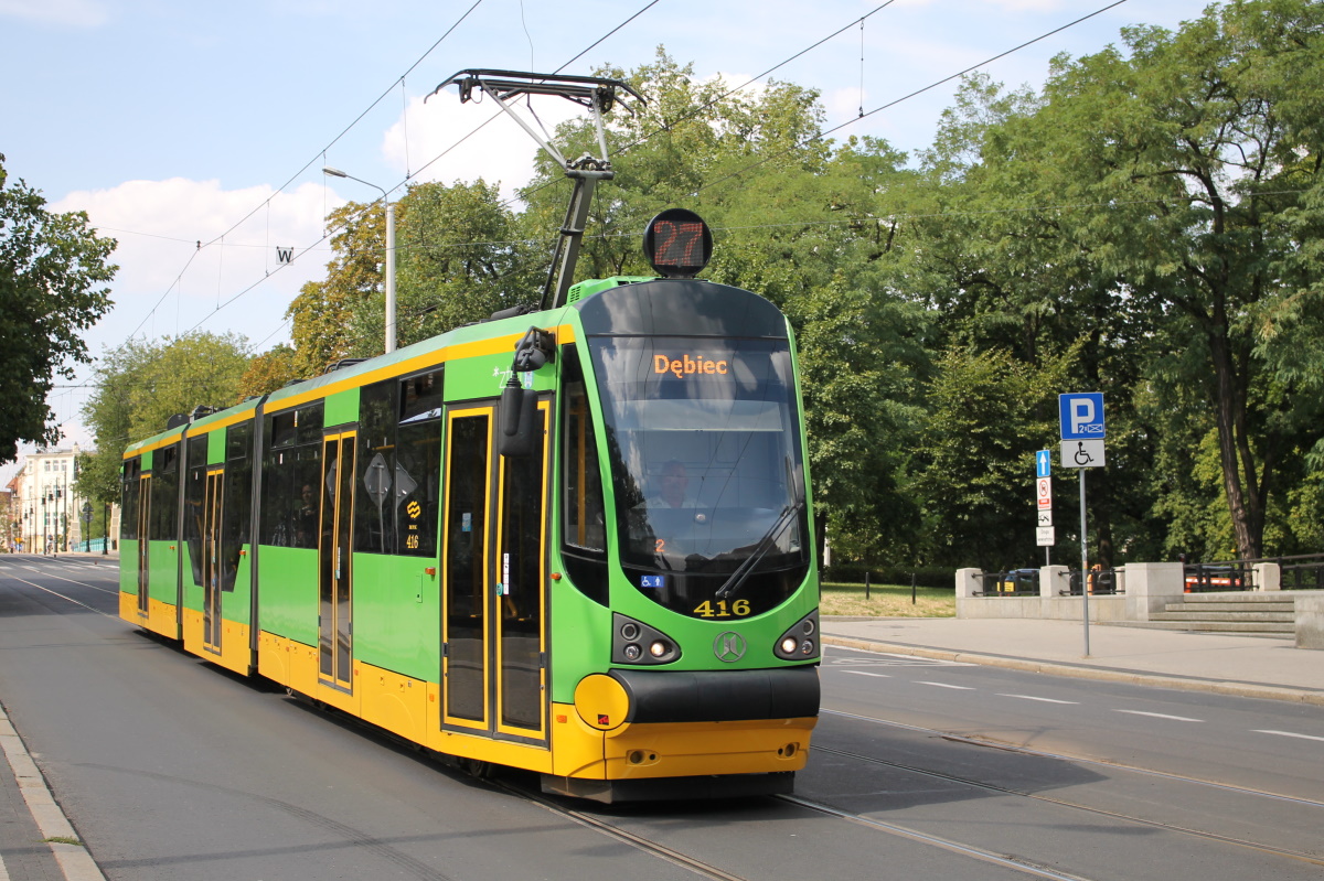Познань, Modertrans Moderus Beta MF 02 AC № 416