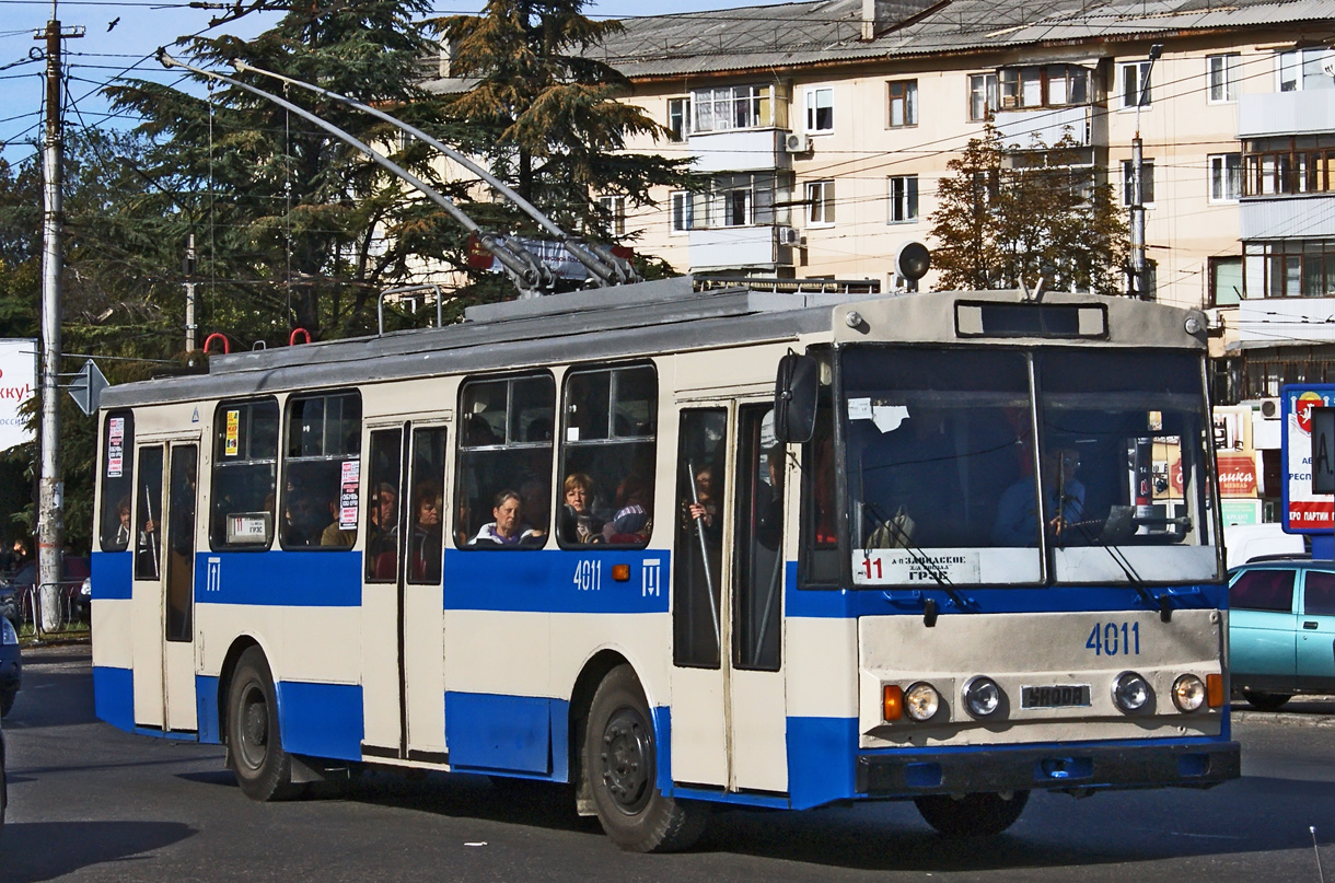 Крымский троллейбус, Škoda 14Tr11/6 № 4011