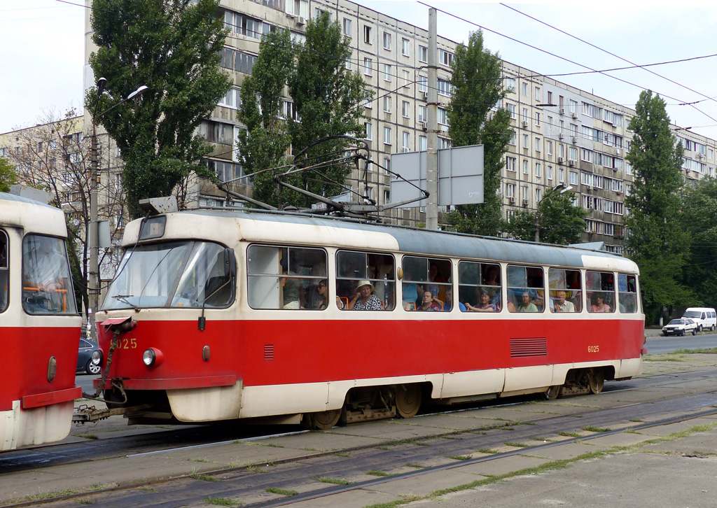 Киев, Tatra T3SU № 6025