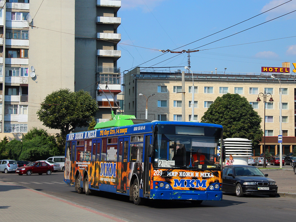 Луцк, Богдан E231 № 209 Луцк, Богдан E231 № 209