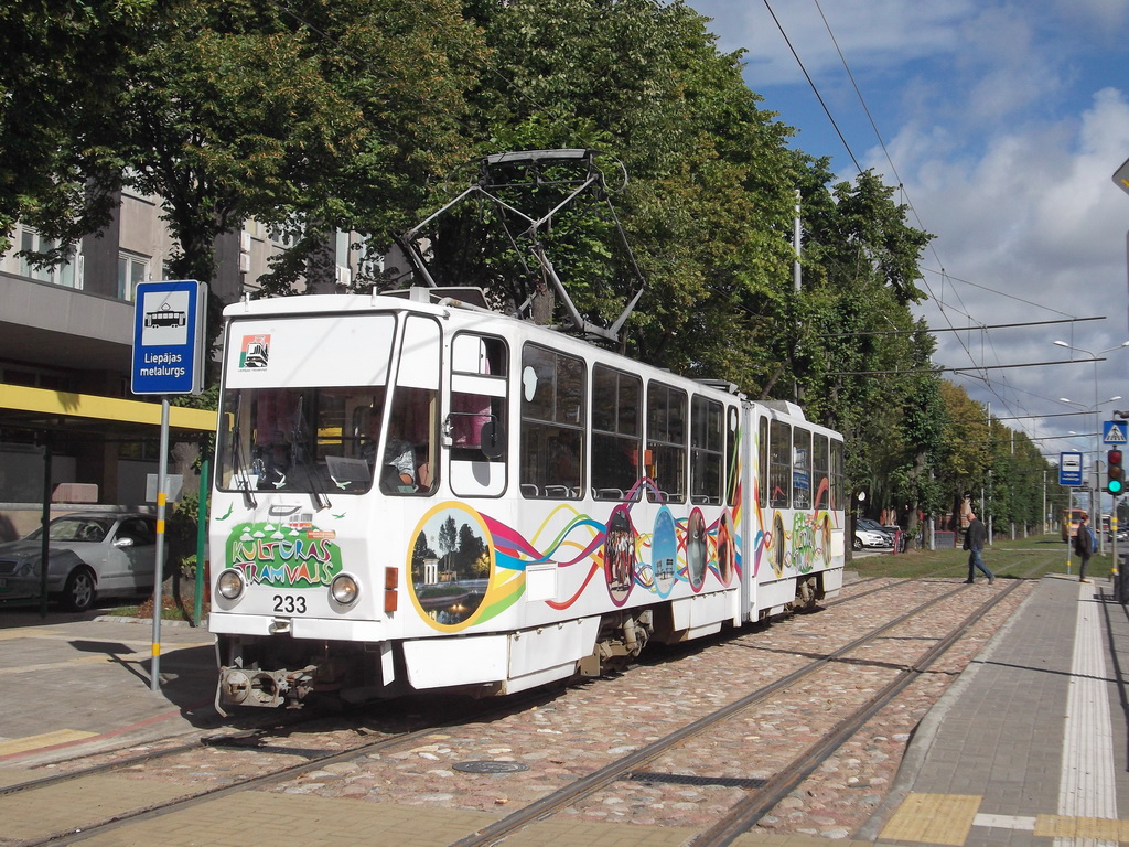 Лиепая, Tatra KT4SU № 233