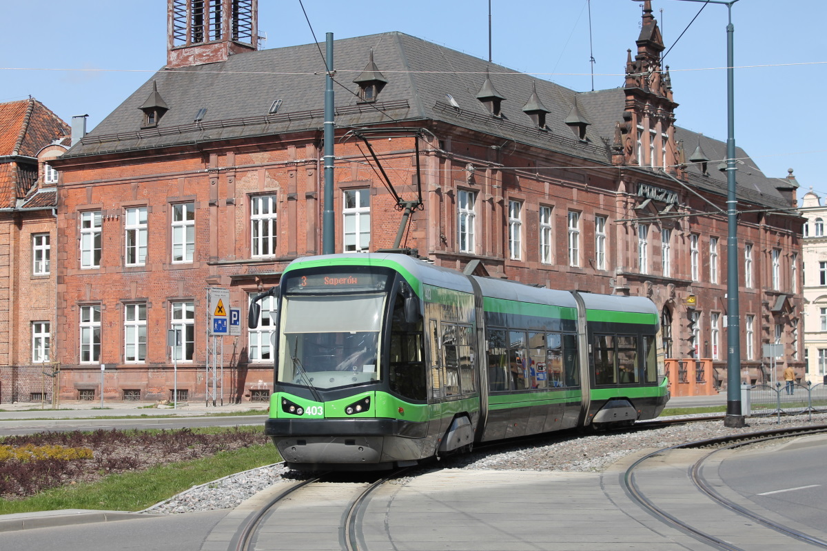 Эльблонг, PESA Tramicus 121N № 403
