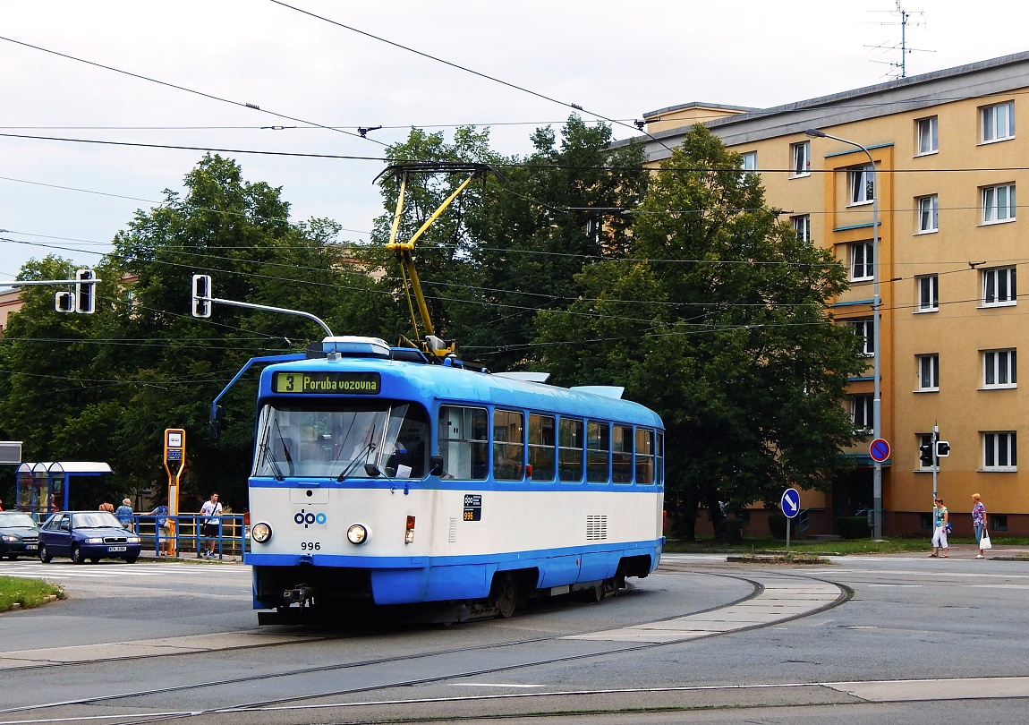 Острава, Tatra T3R.P № 996