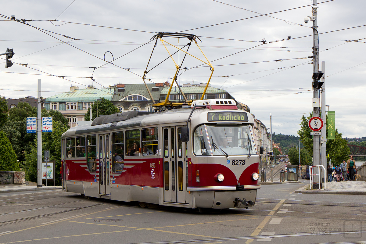 Prague, Tatra T3R.PLF N°. 8273