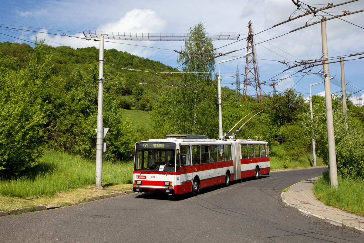 Усти-над-Лабем, Škoda 15Tr13/6M № 574
