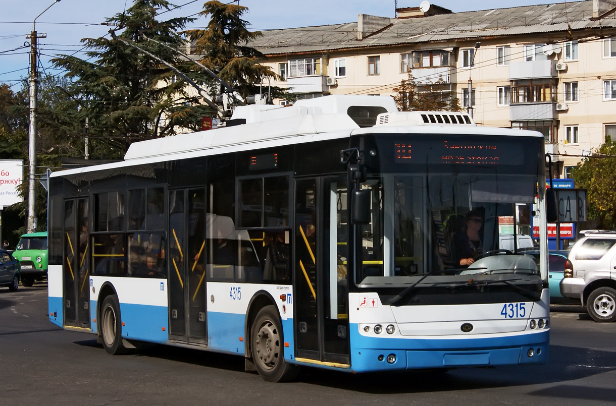 Крымскі тралейбус, Богдан Т70110 № 4315